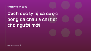 Read more about the article Cách đọc tỷ lệ cá cược bóng đá châu á chi tiết cho người mới