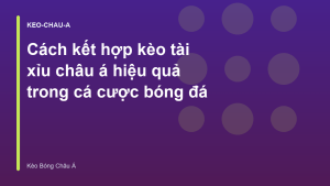 Read more about the article Cách kết hợp kèo tài xỉu châu á hiệu quả trong cá cược bóng đá