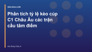 Read more about the article Phân tích tỷ lệ kèo cúp C1 Châu Âu các trận cầu tâm điểm